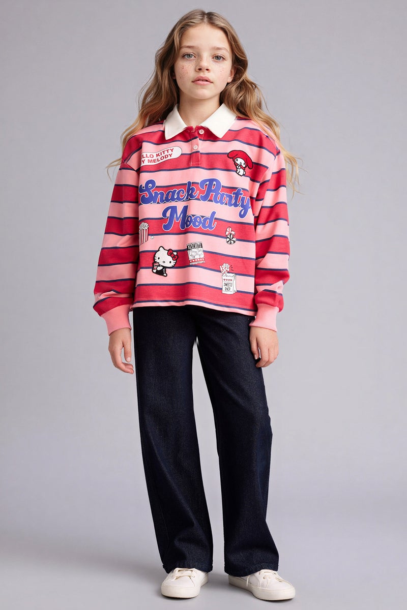 ديفاكتو سويت شيرت Hello Kitty بناتي - Image 2